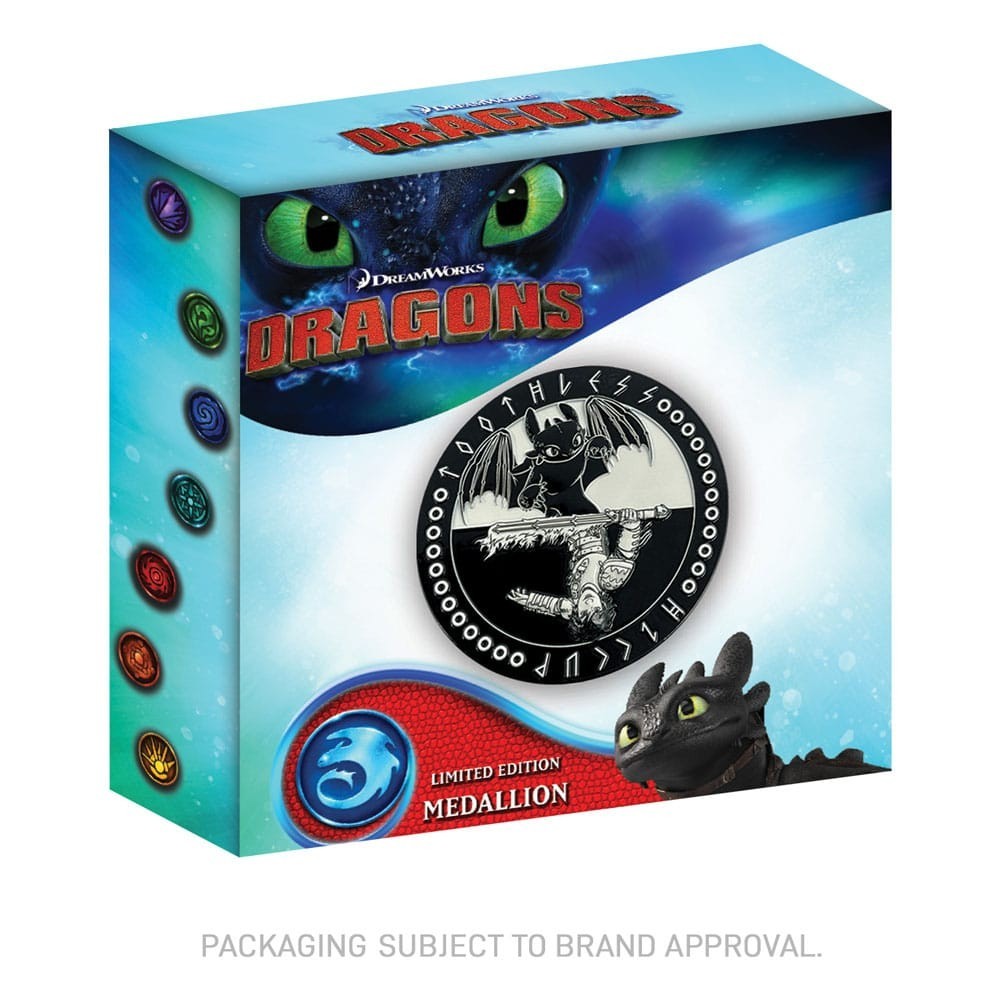 FANATTIK HOW TO TRAIN YOUR DRAGON LIMITED EDITION MEDALLION