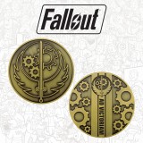 FANATTIK FALLOUT BROTHERHOOD OF STEEL METAL MEDALLION