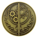 FANATTIK FALLOUT BROTHERHOOD OF STEEL METAL MEDALLION