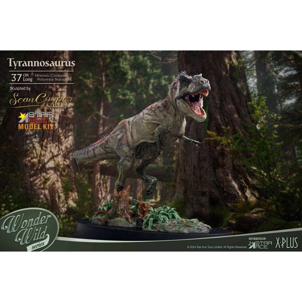 TYRANNOSAURUS REX WONDER WILD SERIES MODEL KIT FIGURE STAR ACE
