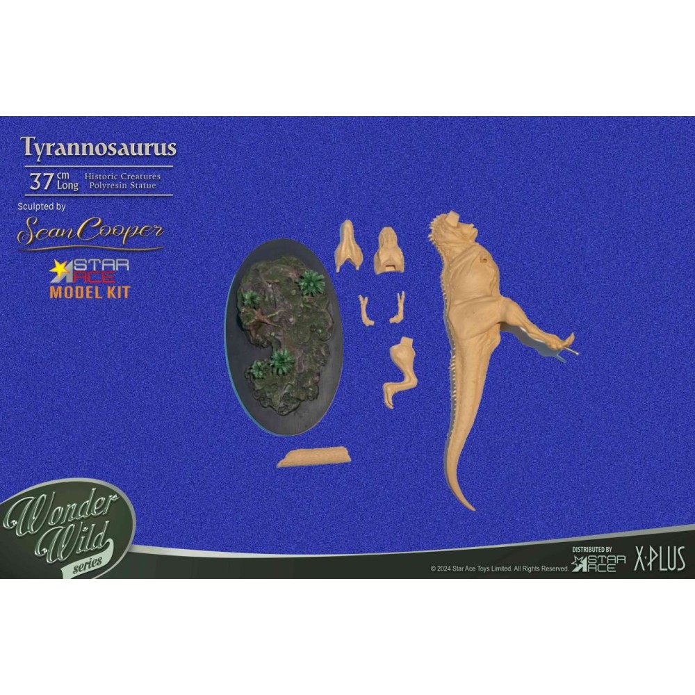 TYRANNOSAURUS REX WONDER WILD SERIES MODEL KIT FIGURE STAR ACE