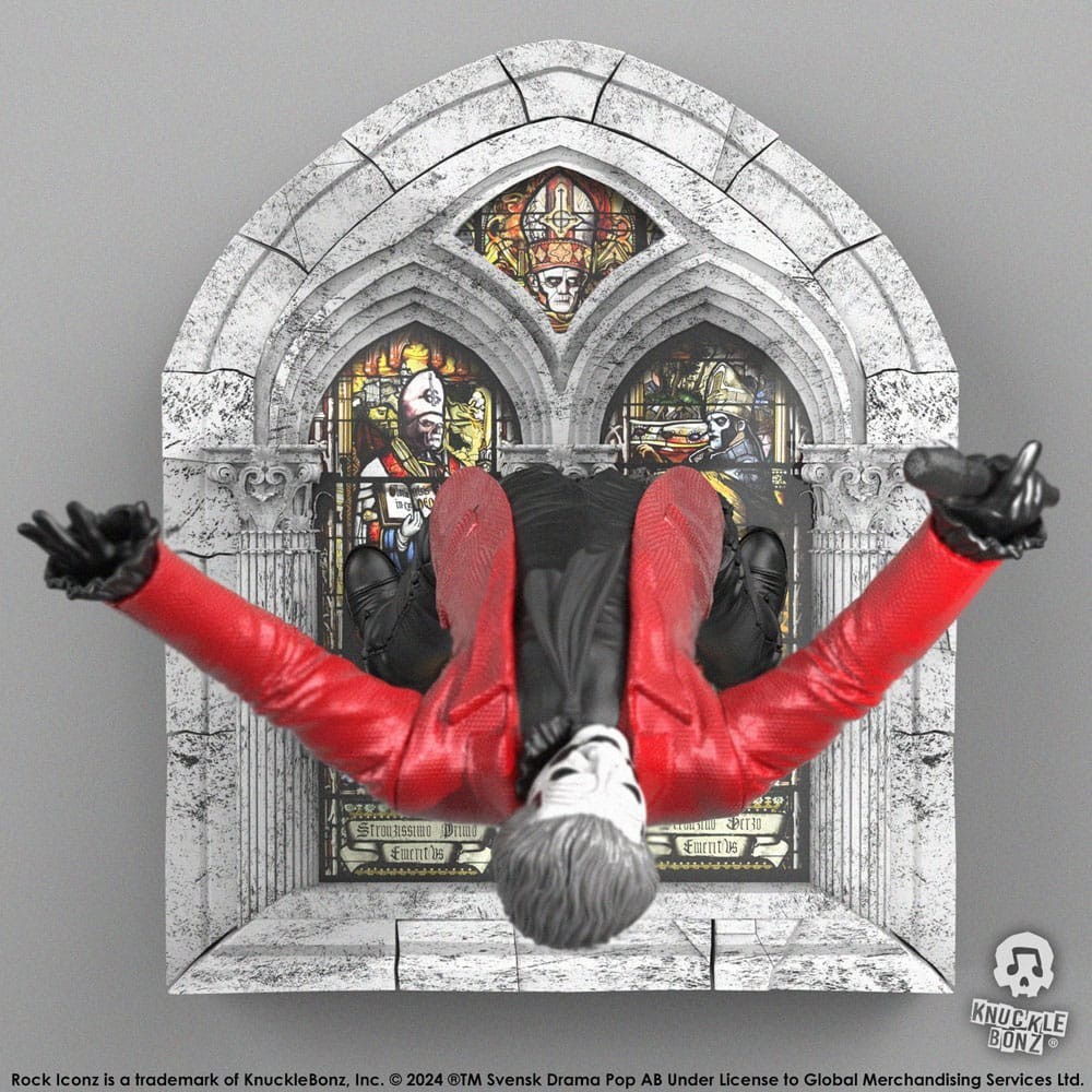 ROCK ICONZ GHOST PAPA EMERITUS IV STATUA FIGURE KNUCKLEBONZ