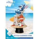 BEAST KINGDOM D-STAGE LILO AND STITCH DS-126 STITCH SUMMER VIBE STATUE FIGURE DIORAMA