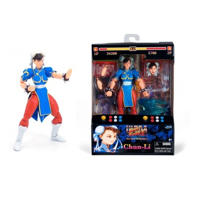 JADA TOYS ULTRA STREET FIGHTER II CHUN-LI 1/12 ACTION FIGURE
