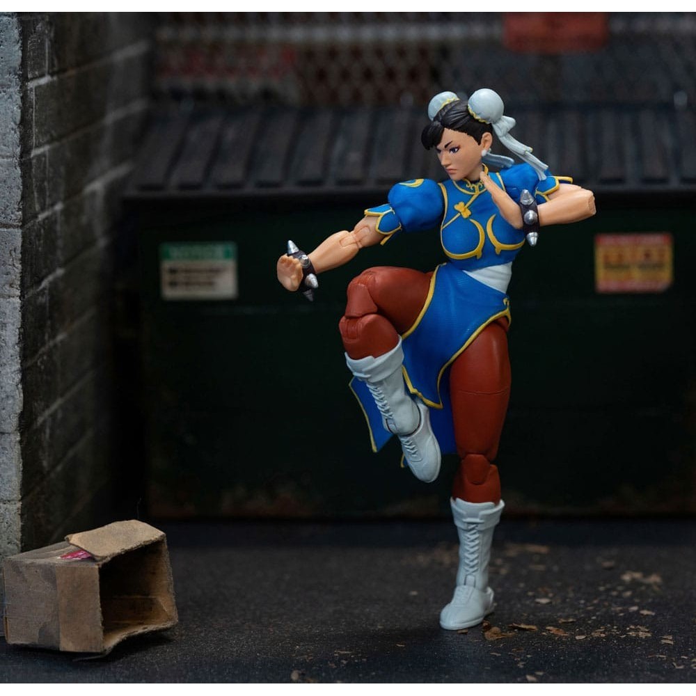 ULTRA STREET FIGHTER II CHUN-LI ACTION FIGURE JADA TOYS