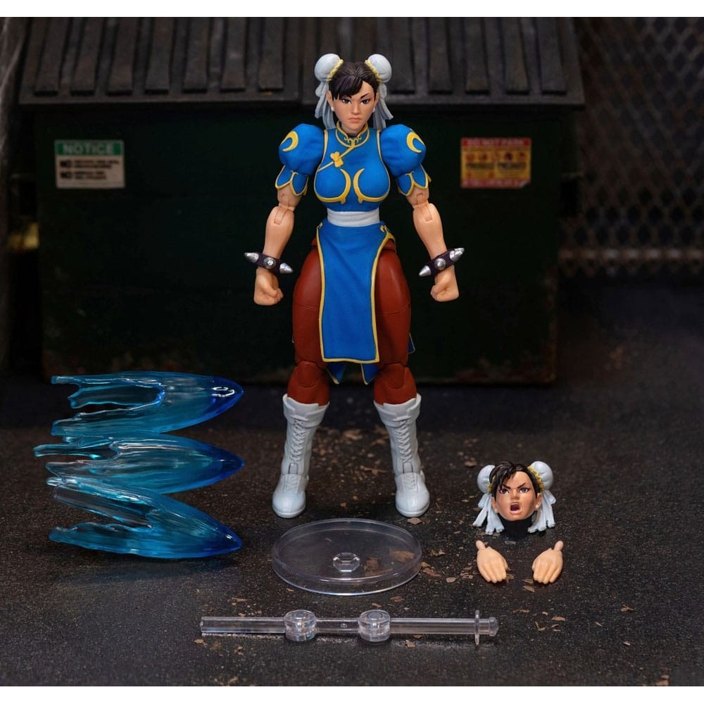 ULTRA STREET FIGHTER II CHUN-LI ACTION FIGURE JADA TOYS