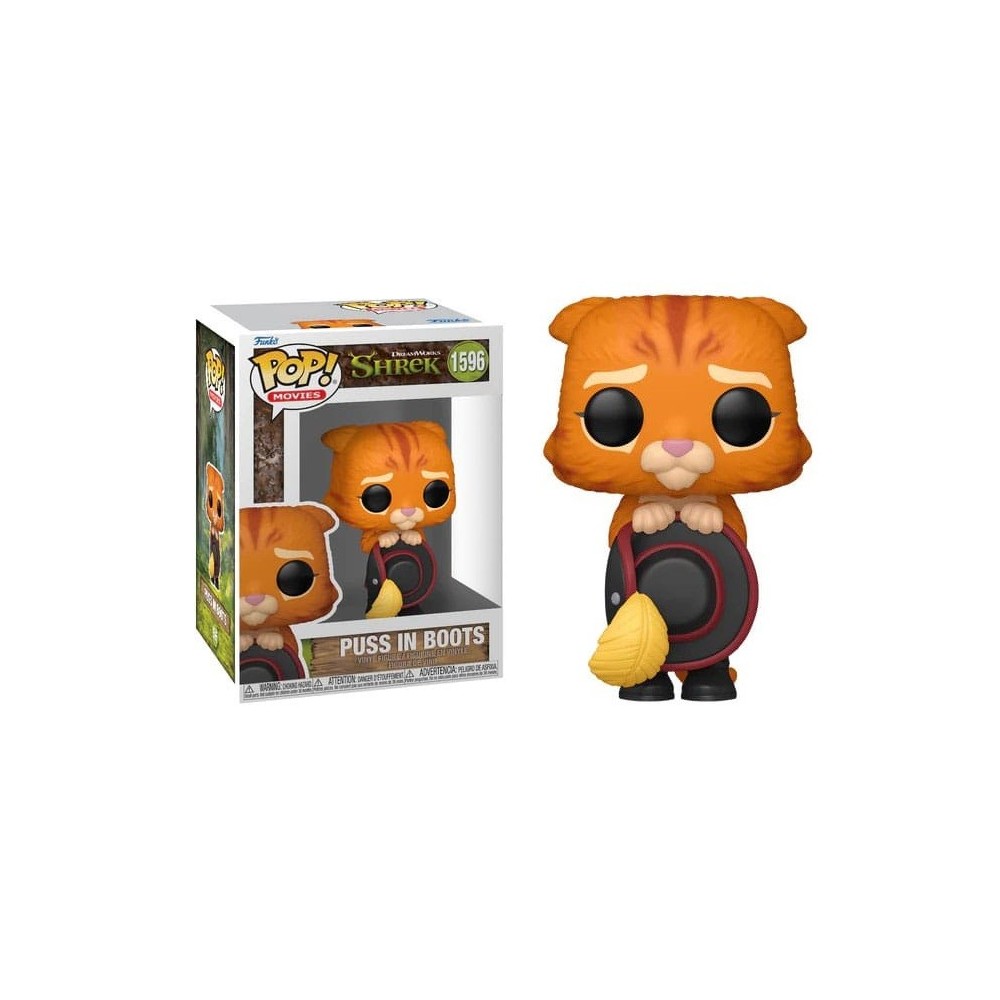 SHREK FUNKO POP! PUSS IN BOOTS BOBBLE HEAD FIGURE FUNKO