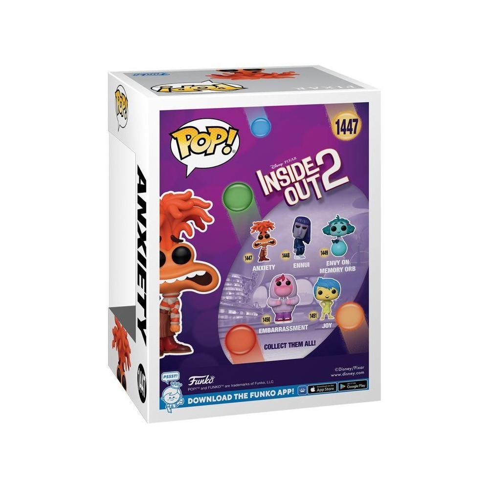 FUNKO FUNKO POP! INSIDE OUT 2 ANXIETY BOBBLE HEAD FIGURE
