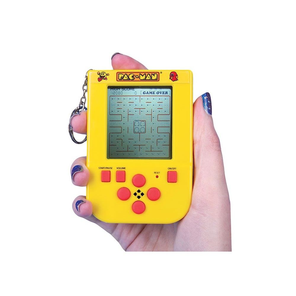 PAC-MAN GAME KEYRING GIOCO ARCADE PORTACHIAVI FIZZ CREATIONS