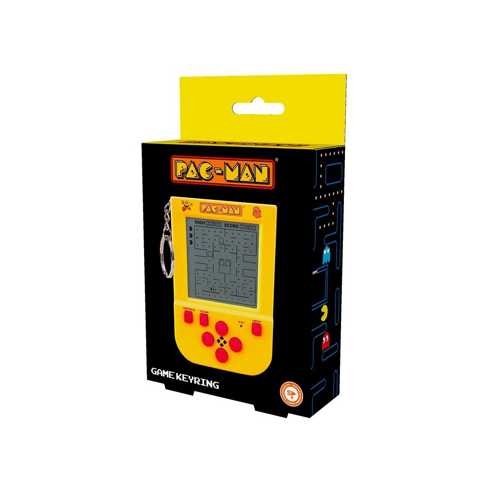 FIZZ CREATIONS PAC-MAN ARCADE GAME KEYRING