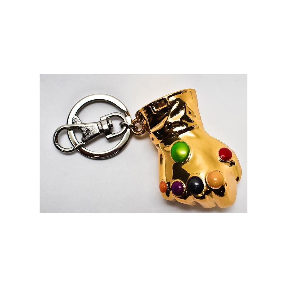 INFINITY GAUNTLET GUANTO DELL'INFINITO PORTACHIAVI KEYRING SEMIC