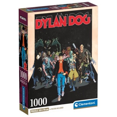DYLAN DOG 1000 PEZZI PUZZLE CLEMENTONI
