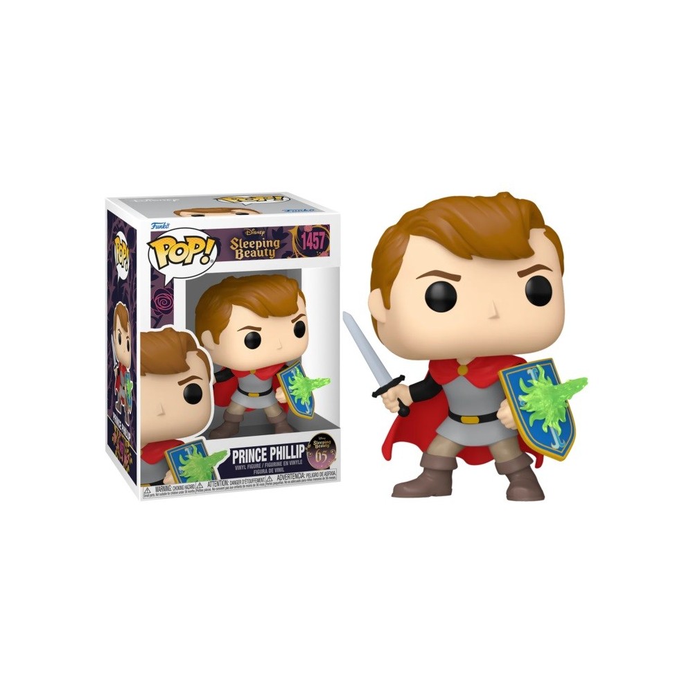 FUNKO FUNKO POP! DISNEY SLEEPING BEAUTY 65TH PRINCE PHILIP BOBBLE HEAD KNOCKER FIGURE