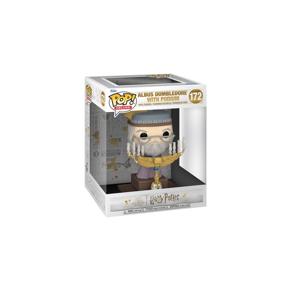 FUNKO POP! HARRY POTTER ALBUS SILENTE SUL PODIO DELUXE FIGURE FUNKO