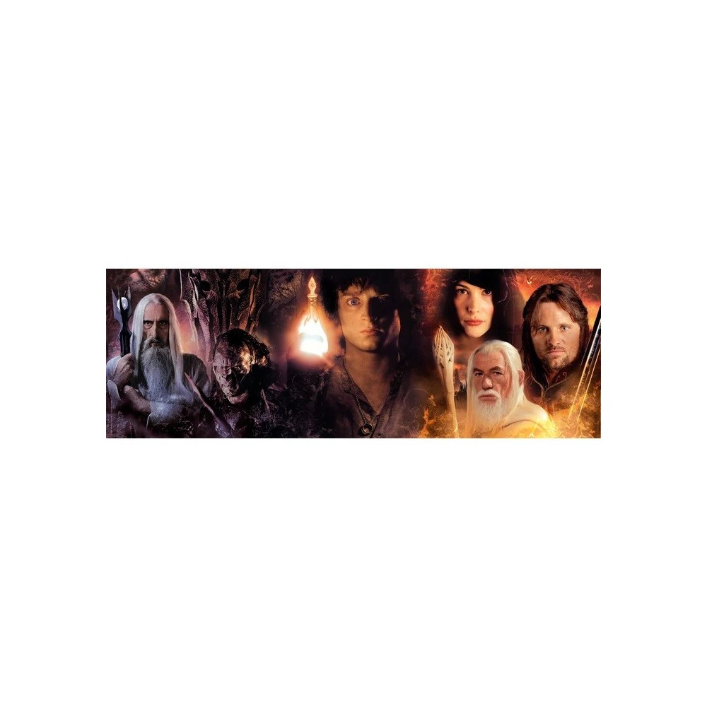 CLEMENTONI THE LORD OF THE RINGS PANORAMA 1000 PIECES JIGSAW PUZZLE