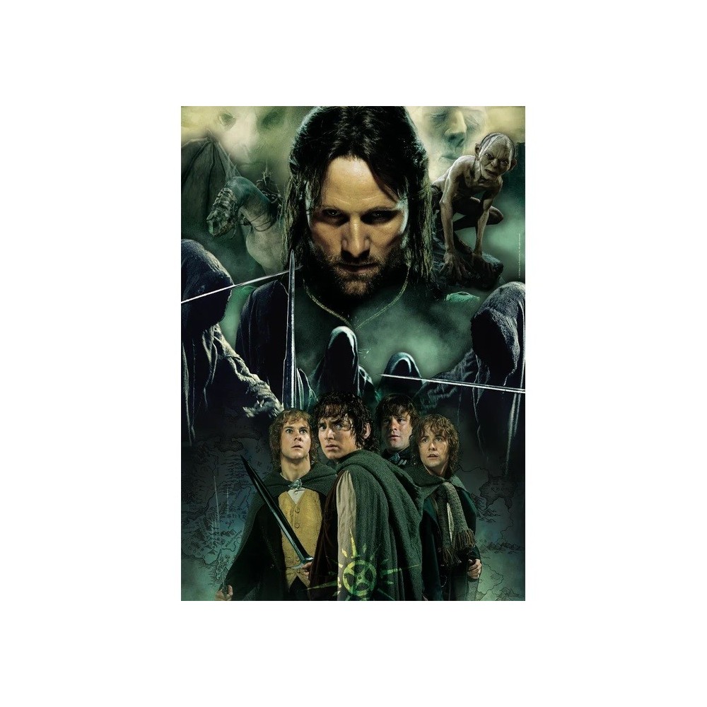 CLEMENTONI THE LORD OF THE RINGS ARAGORN 1000 PIECES JIGSAW PUZZLE