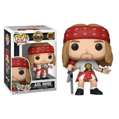 FUNKO POP! GUNS N ROSES AXL ROSE BOBBLE HEAD FIGURE FUNKO