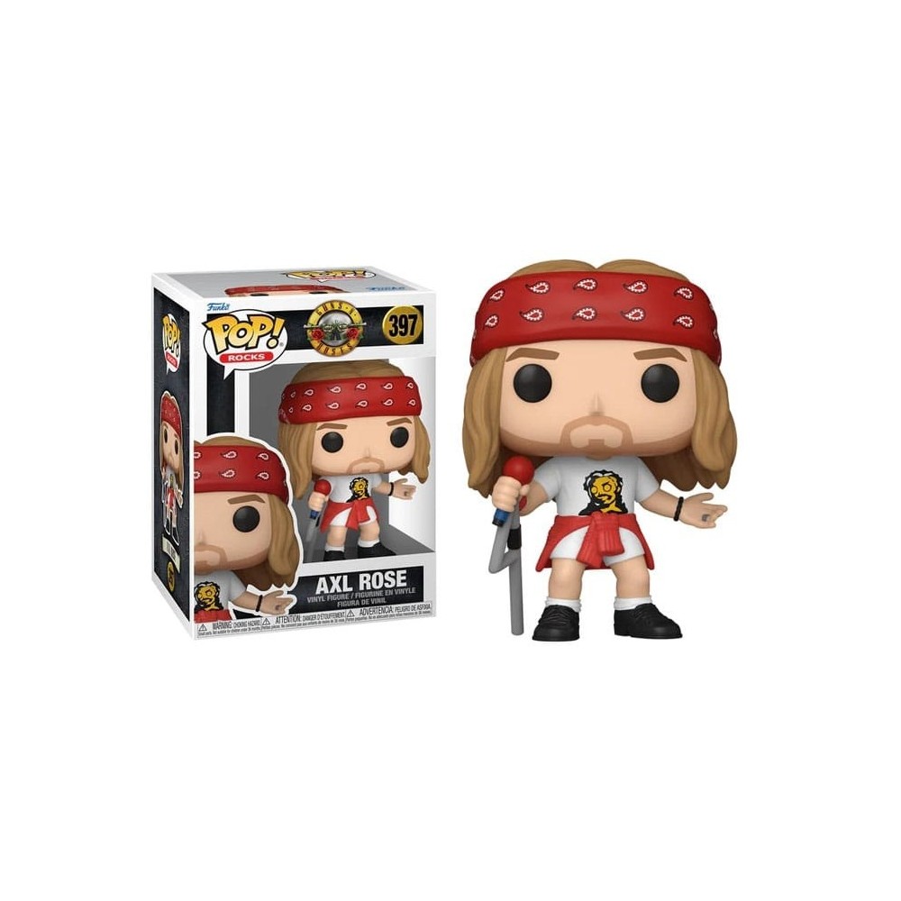 FUNKO FUNKO POP! GUNS N ROSES - AXL ROSE BOBBLE HEAD KNOCKER FIGURE