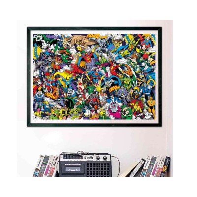 DC COMICS SILVER AGE IMPOSSIBLE PUZZLE 1000 PEZZI CLEMENTONI