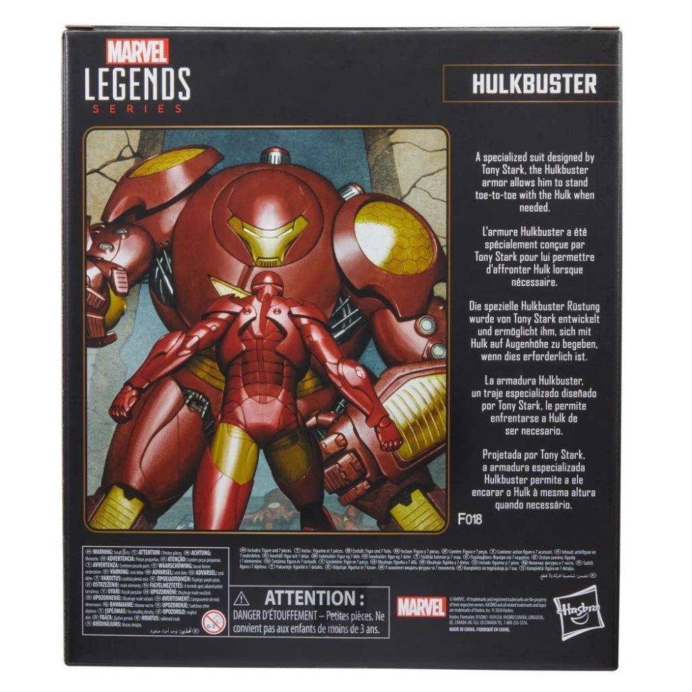 MARVEL LEGENDS 85TH ANNIVERSARY IRON MAN HULKBUSTER 23CM ACTION FIGURE HASBRO