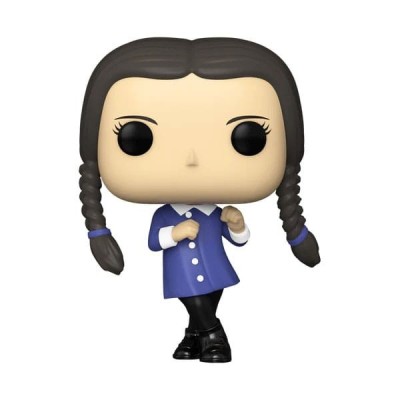 FUNKO POP! LA FAMIGLIA ADDAMS WEDNESDAY ADDAMS BOBBLE HEAD FIGURE FUNKO