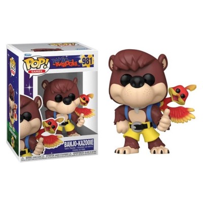 FUNKO FUNKO POP! BANJO AND KAZOOIE BOBBLE HEAD FIGURE