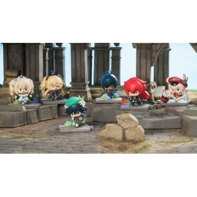 MIHOYO GENSHIN IMPACT BATTLE SCENE SERIES MONDSTADT EDITION 6-PACK MINI FIGURES