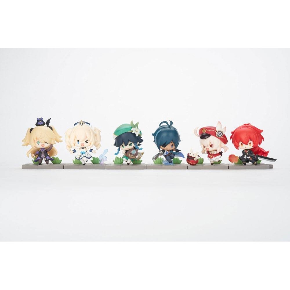 MIHOYO GENSHIN IMPACT BATTLE SCENE SERIES MONDSTADT EDITION 6-PACK MINI FIGURES