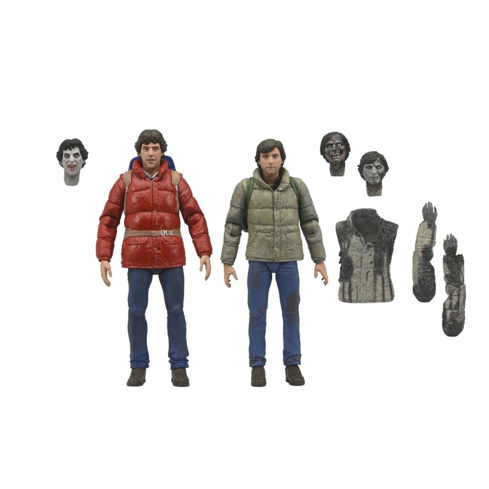 AMERICAN WEREWOLF IN LONDON JACK AND DAVID 2-PACK ACTION FIGURE NECA