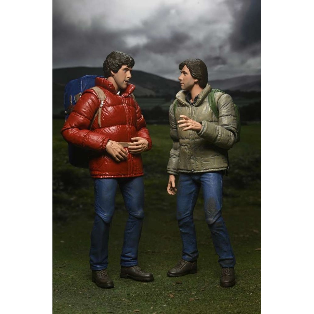 AMERICAN WEREWOLF IN LONDON JACK AND DAVID 2-PACK ACTION FIGURE NECA