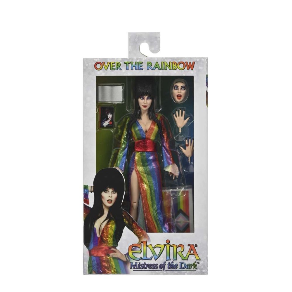 ELVIRA MISTRESS OF THE DARK OVER THE RAINBOW ACTION FIGURE NECA