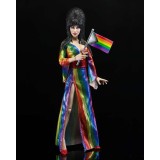 NECA ELVIRA MISTRESS OF THE DARK OVER THE RAINBOW CLOTHED ACTION FIGURE