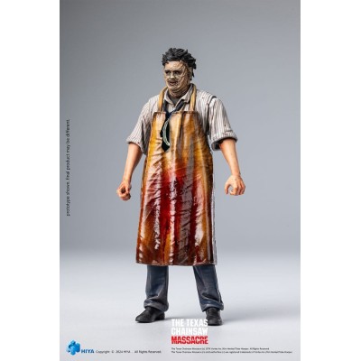 HIYA TOYS TEXAS CHAINSAW MASSACRE EXQUISITE MINI LEATHERFACE ACTION FIGURE