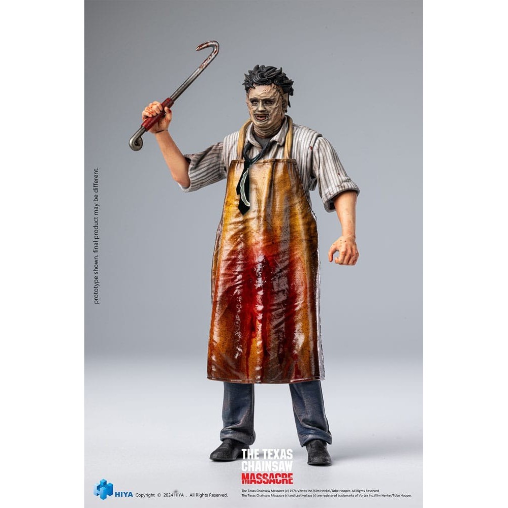 TEXAS CHAINSAW MASSACRE 1974 LEATHERFACE EXQUISITE MINI ACTION FIGURE HIYA TOYS
