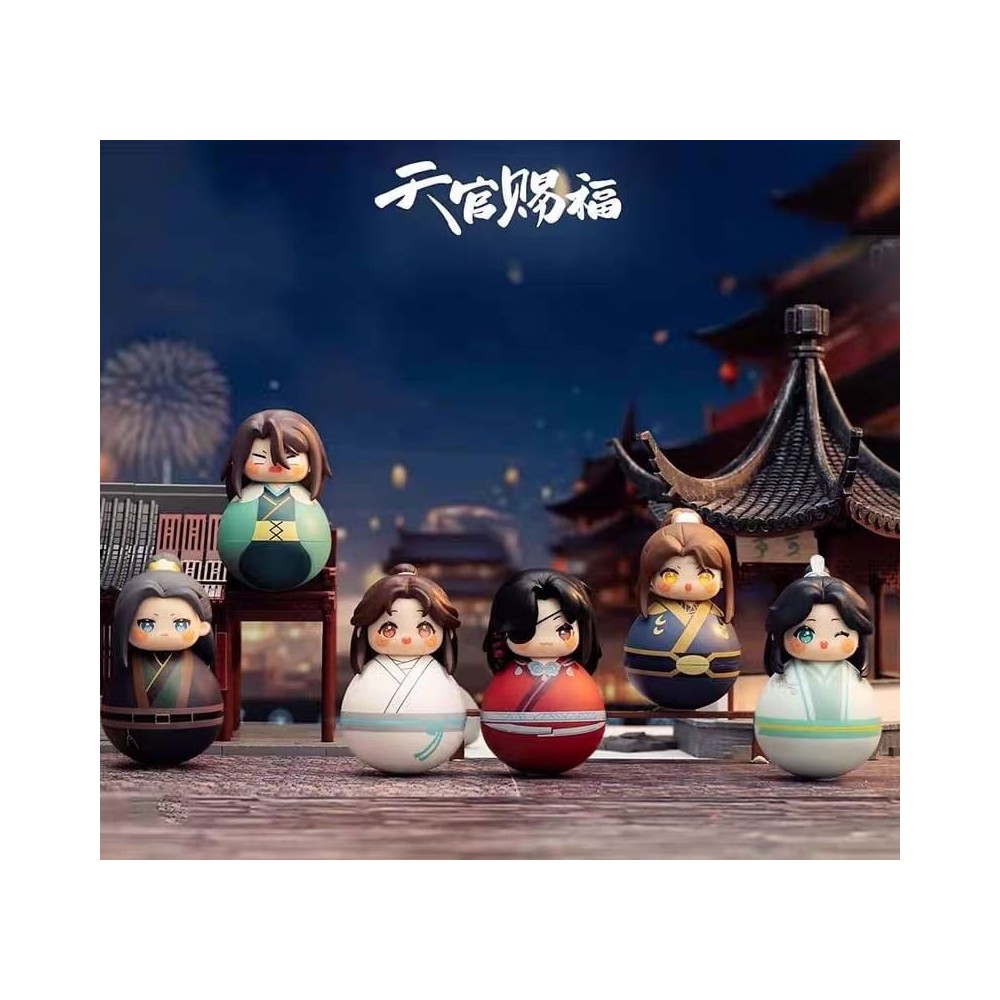 SAKAMI MERCHANDISE HEAVEN OFFICIAL'S BLESSING CUTE SWING SERIES SET 6X MINI FIGURES