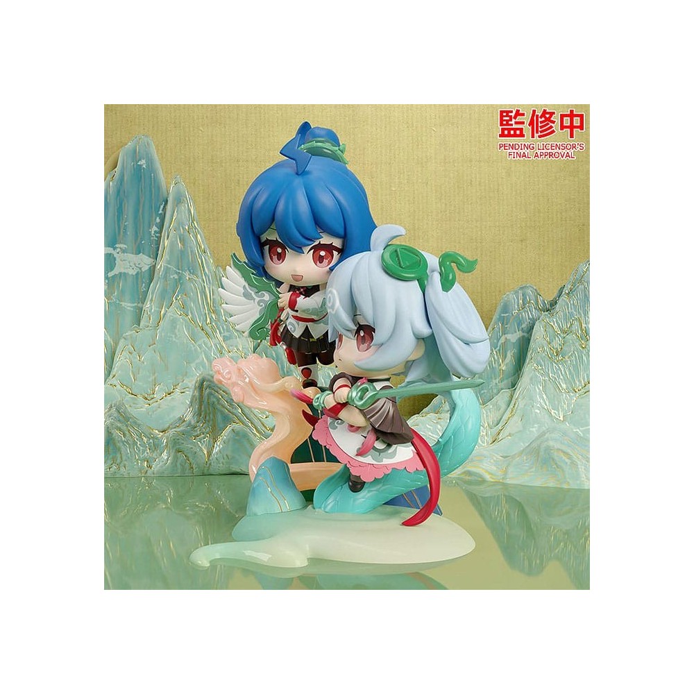 GOOD SMILE COMPANY BILIBILI 2024 ANNIVERSARY 2233 YUN CHI YUE CHUN CHIBI FIGURES DIORAMA