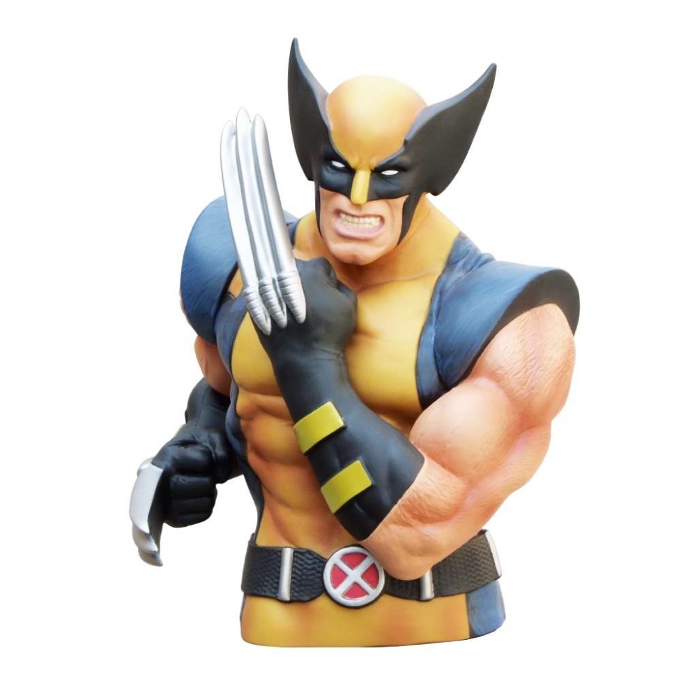 MONOGRAM MARVEL WOLVERINE BUST BANK FIGURE