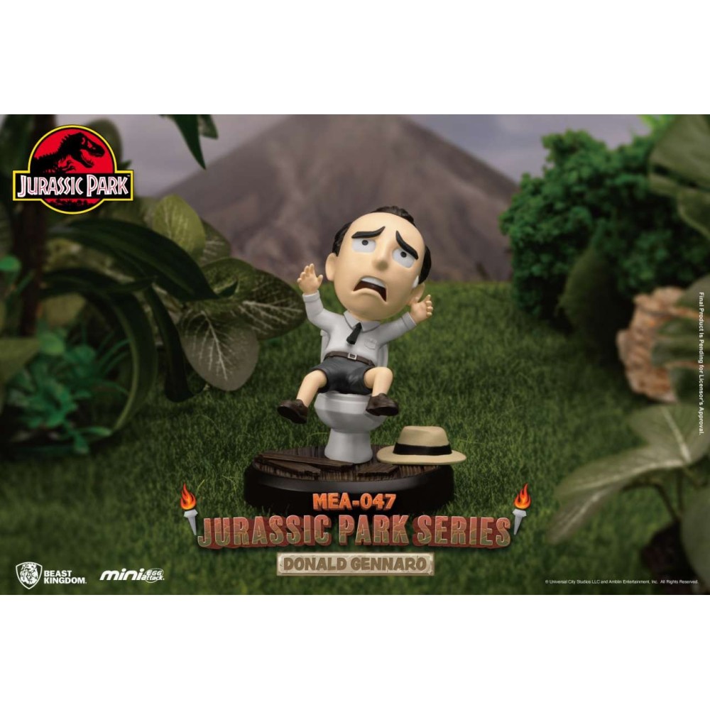 BEAST KINGDOM JURASSIC PARK MINI EGG ATTACK SET 6 MINI FIGURES
