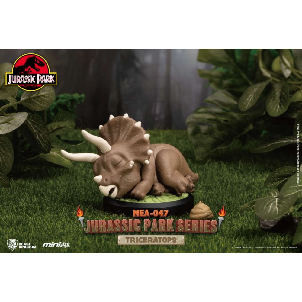 BEAST KINGDOM JURASSIC PARK MINI EGG ATTACK SET 6 MINI FIGURES