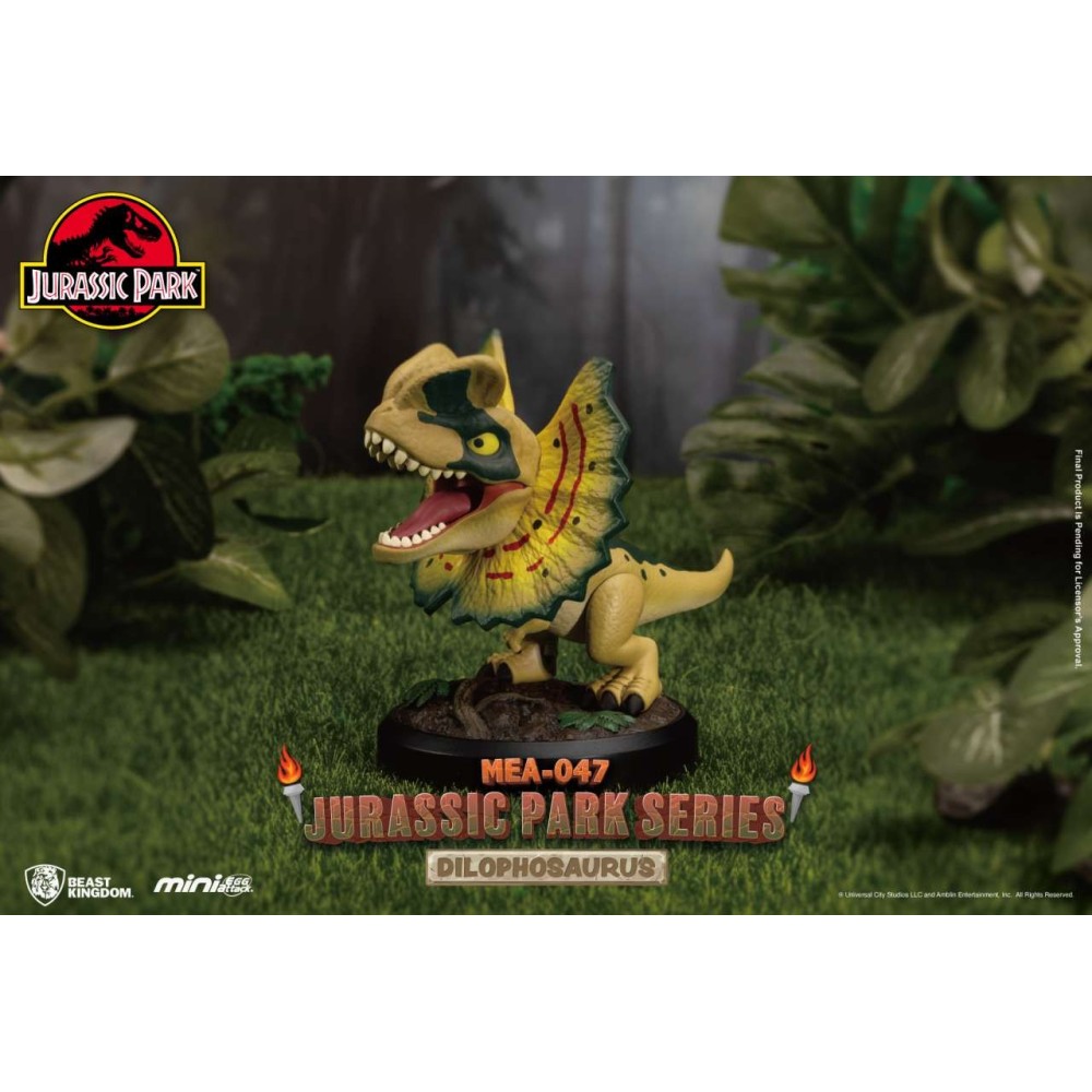 BEAST KINGDOM JURASSIC PARK MINI EGG ATTACK SET 6 MINI FIGURES