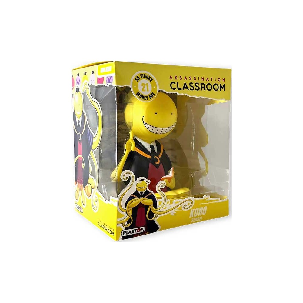 ASSASSINATION CLASSROOM KORO SENSEI MONEY BANK SALVADANAIO FIGURE PLASTOY