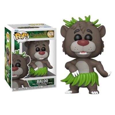 FUNKO POP! IL LIBRO DELLA GIUNGLA BALOO BOBBLE HEAD FIGURE FUNKO