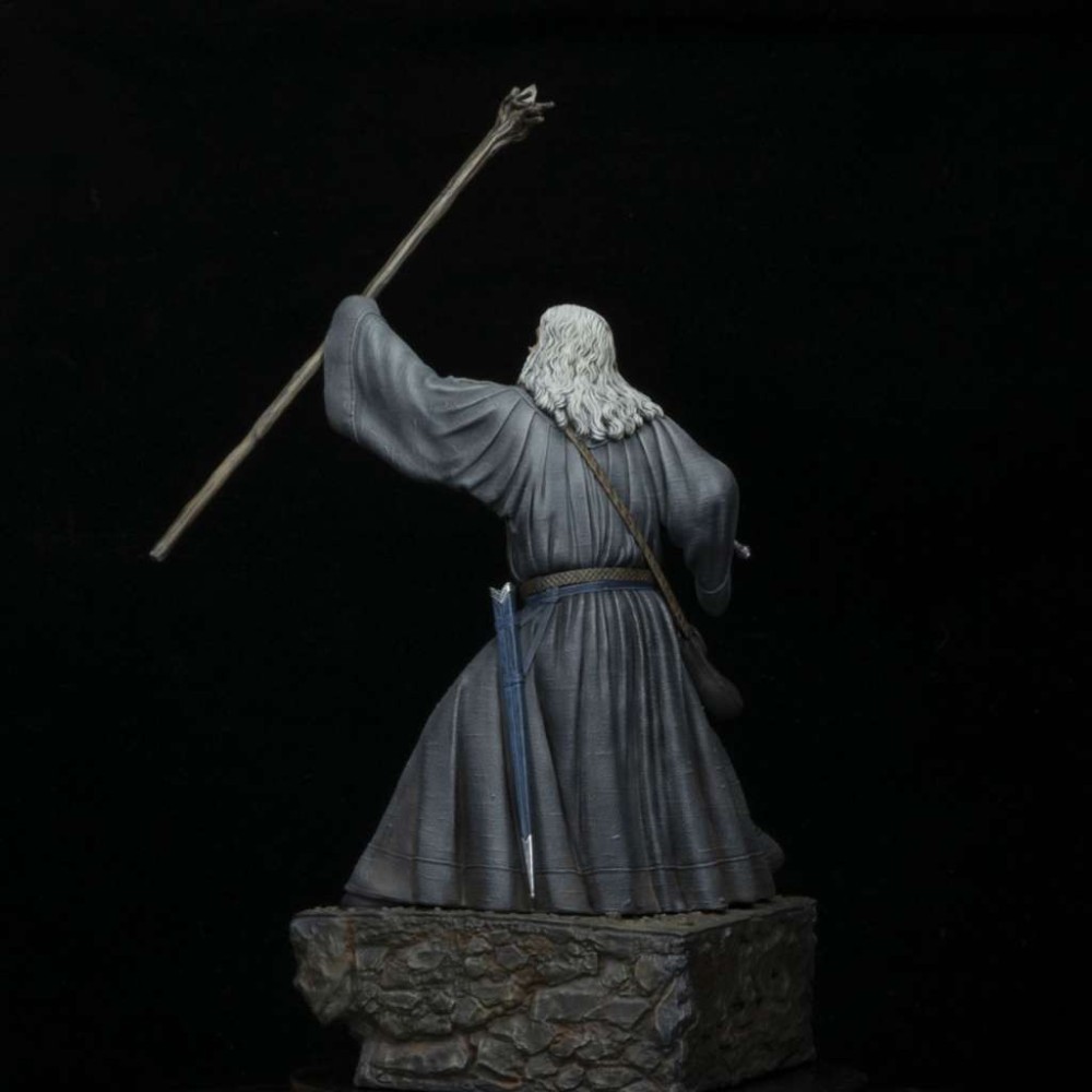 SD TOYS LORD OF THE RINGS GANDALF IN MORIA 18CM STATUE FIGURE