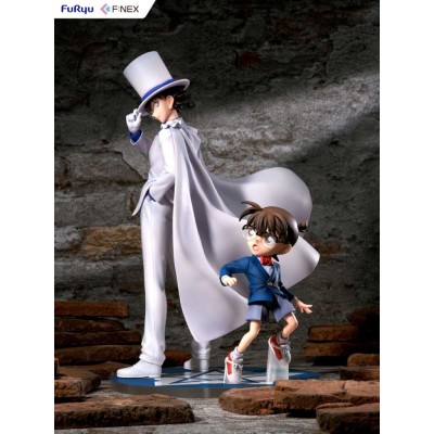 FURYU CASE CLOSED CONAN AND KID 1/7 STATUA FNEX FIGURE
