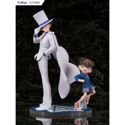 FURYU CASE CLOSED CONAN AND KID 1/7 STATUA FNEX FIGURE