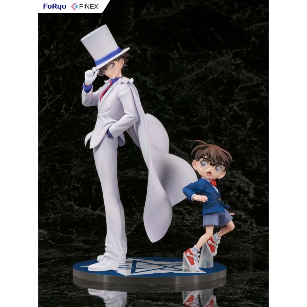 DETECTIVE CONAN AND KID FNEX STATUA 1/7 FIGURE FURYU