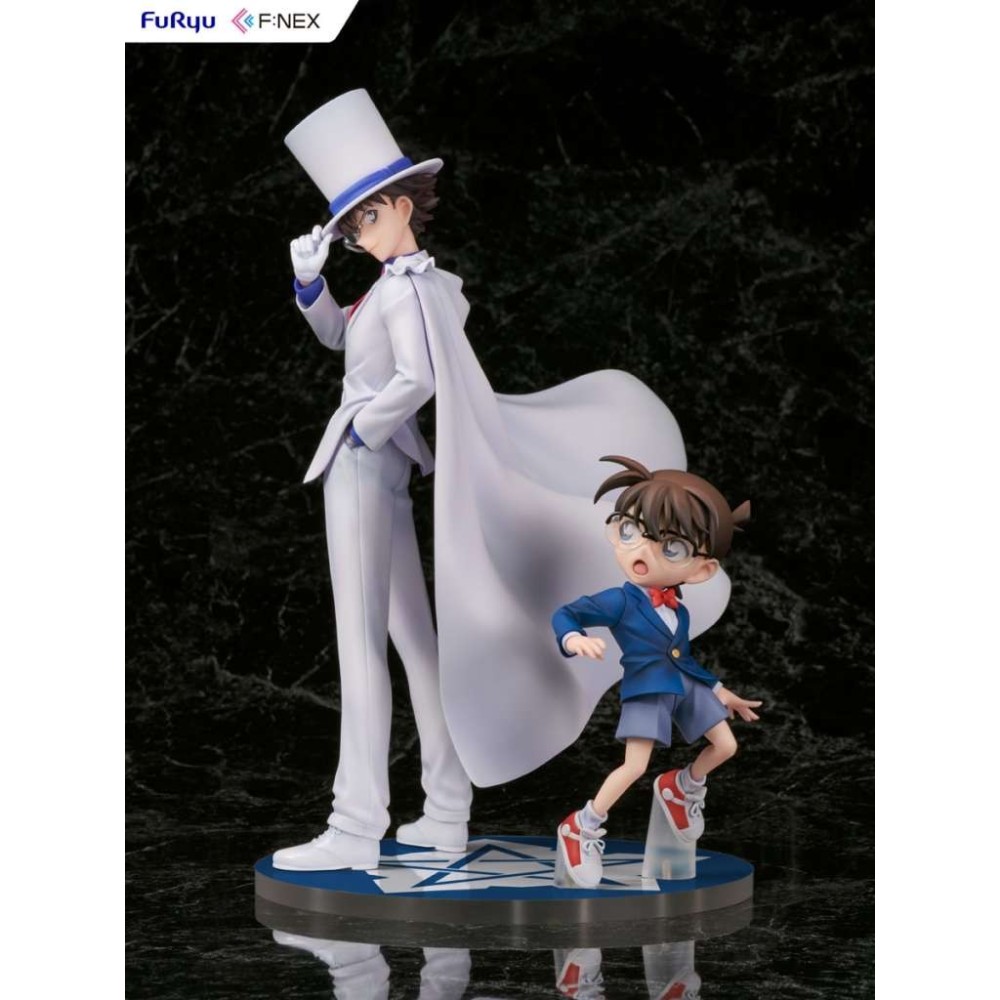 FURYU CASE CLOSED CONAN AND KID 1/7 STATUA FNEX FIGURE