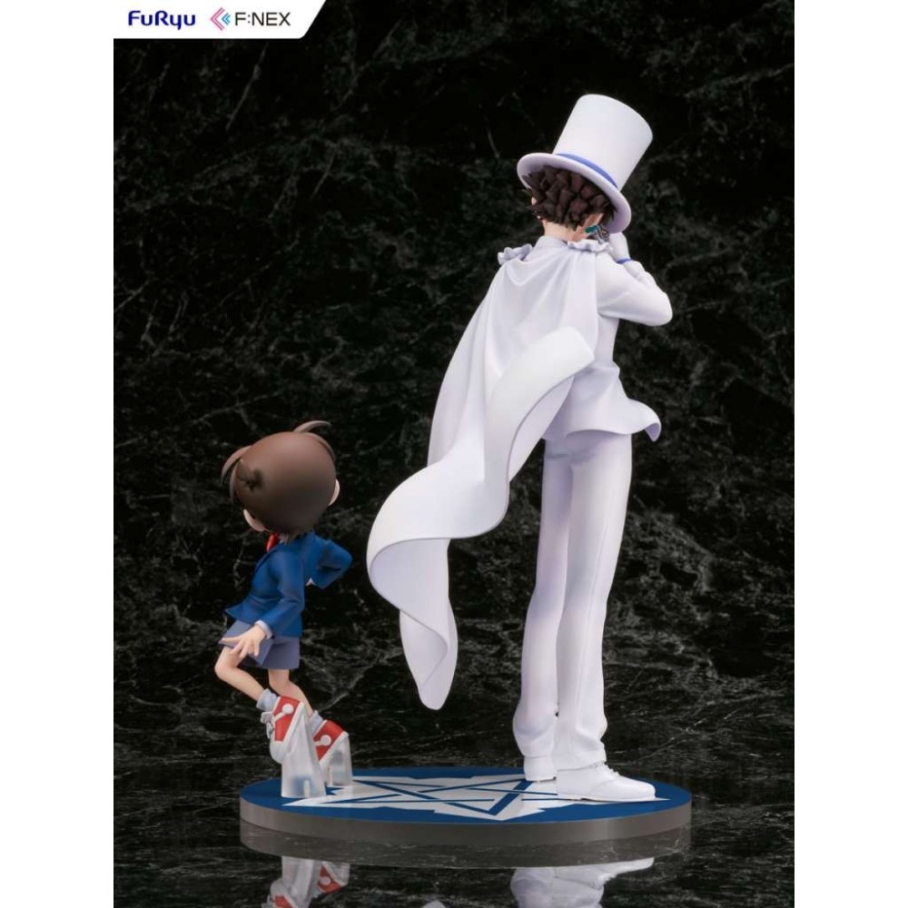 FURYU CASE CLOSED CONAN AND KID 1/7 STATUA FNEX FIGURE