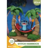 D-STAGE LILO AND STITCH DS-147 STITCH HAMMOCK STATUA FIGURE DIORAMA BEAST KINGDOM