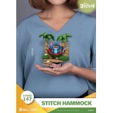 BEAST KINGDOM D-STAGE LILO AND STITCH 147 STITCH HAMMOCK STATUE FIGURE DIORAMA